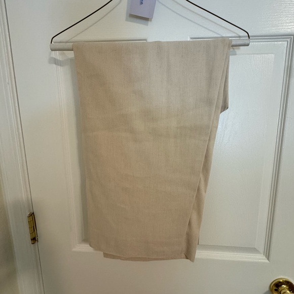 Banana Republic Lena Wide-Leg Linen-Blend Pant - Picture 4 of 8